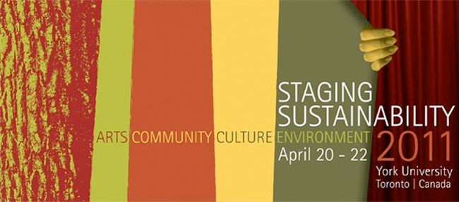 Staging sustainability