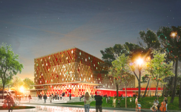 Une nouvelle salle de spectacle pour le domaine d&rsquo;O