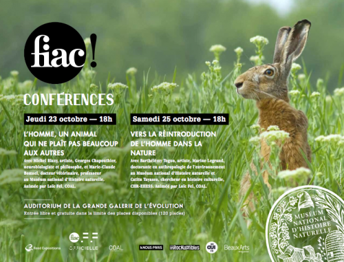 Cycle de conférences COAL FIAC Hors-les-Murs 2014 : L&rsquo;Homme est un animal parmi les autres